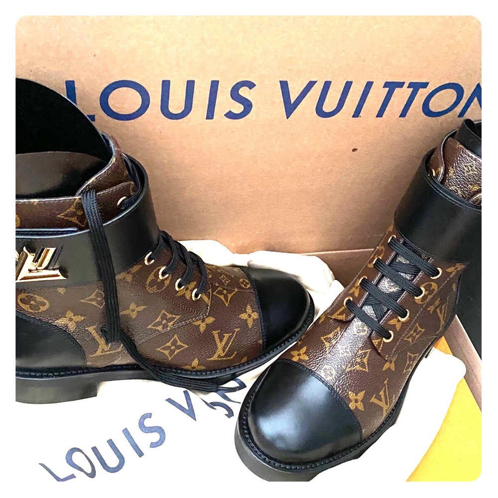 Women Louis Vuitton Wonderflat Rangler Boot